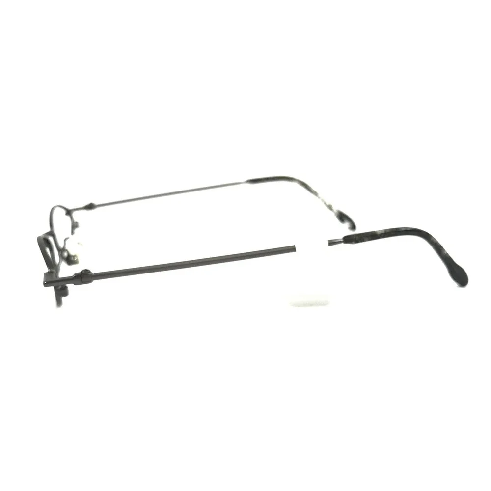ogi Petite Eyeglasses Frames 9013 COL. 13 Gunmetal Oval Wire Rim 42-21-135 - Picture 5 of 14